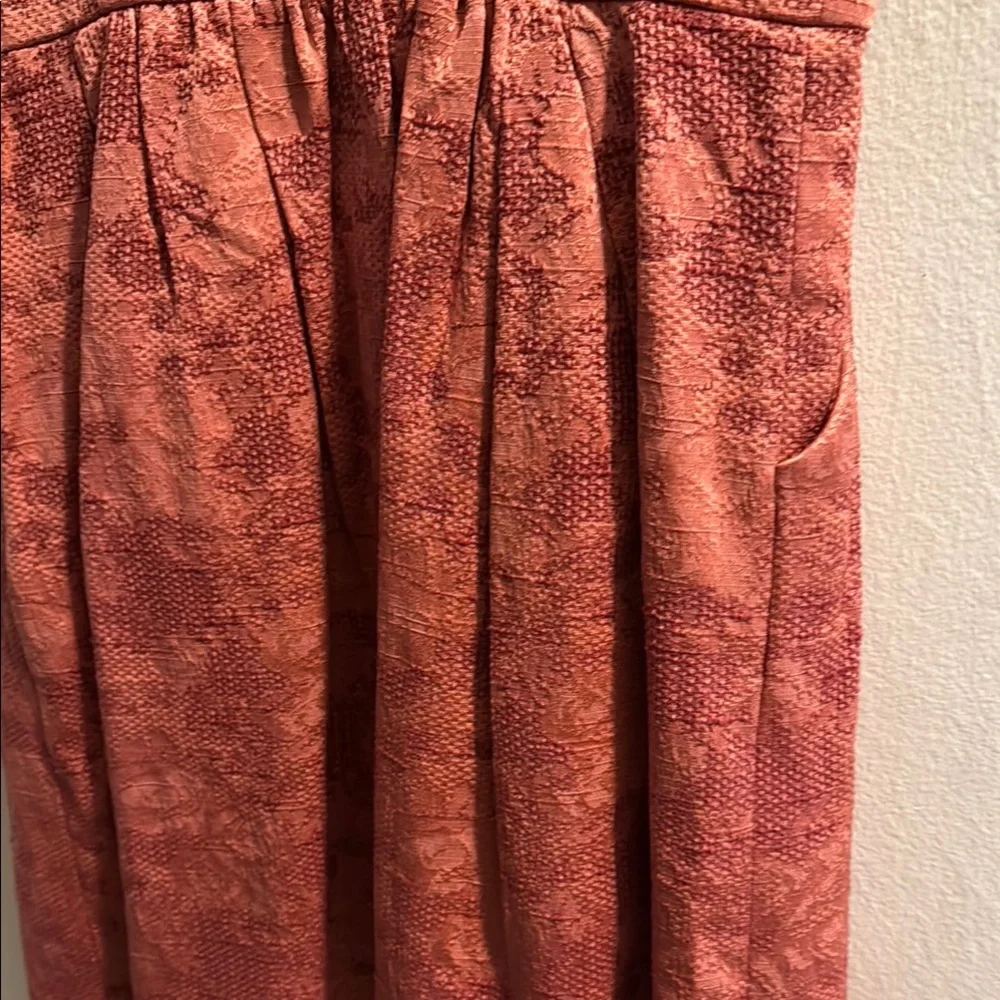 NWT The Limited mauve floral embossed Pink Dress sz 6 - Picture 5 of 5